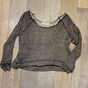 Heart Hips Heather Gray Kids Sweater